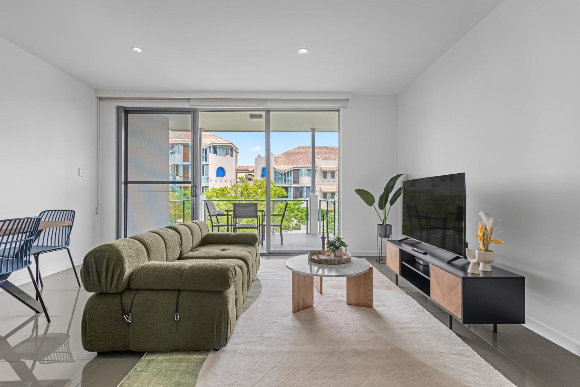 Cirque Boutique Apartments Brisbane Bilik gambar