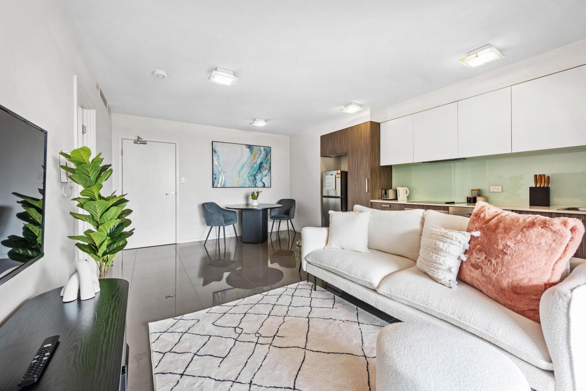 Cirque Boutique Apartments Brisbane Bilik gambar